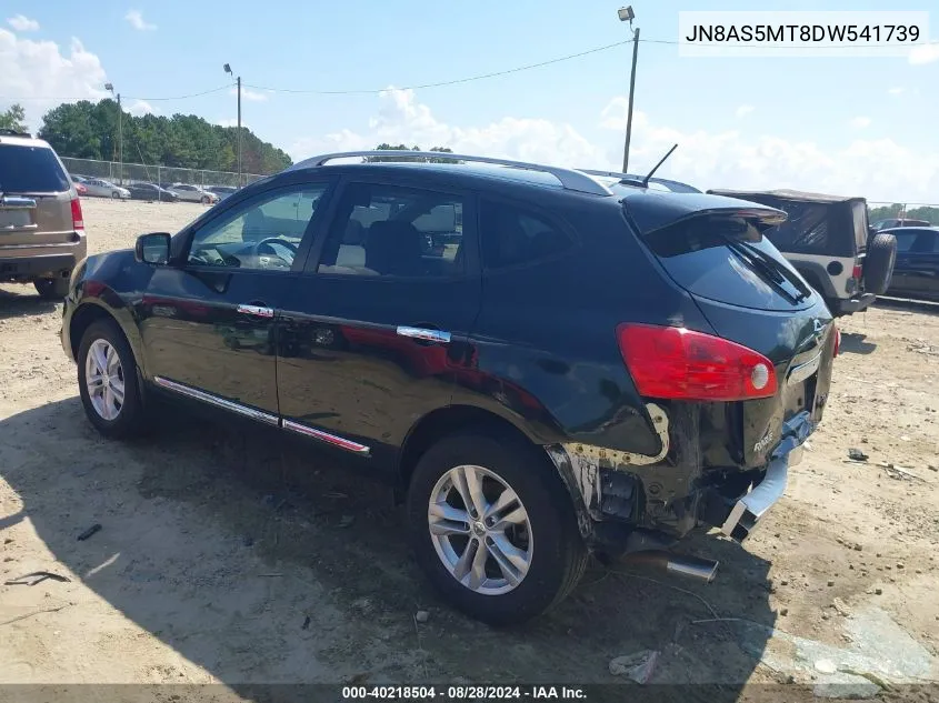 2013 Nissan Rogue Sv VIN: JN8AS5MT8DW541739 Lot: 40218504