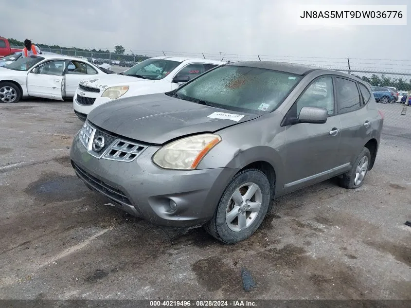 2013 Nissan Rogue S VIN: JN8AS5MT9DW036776 Lot: 40219496