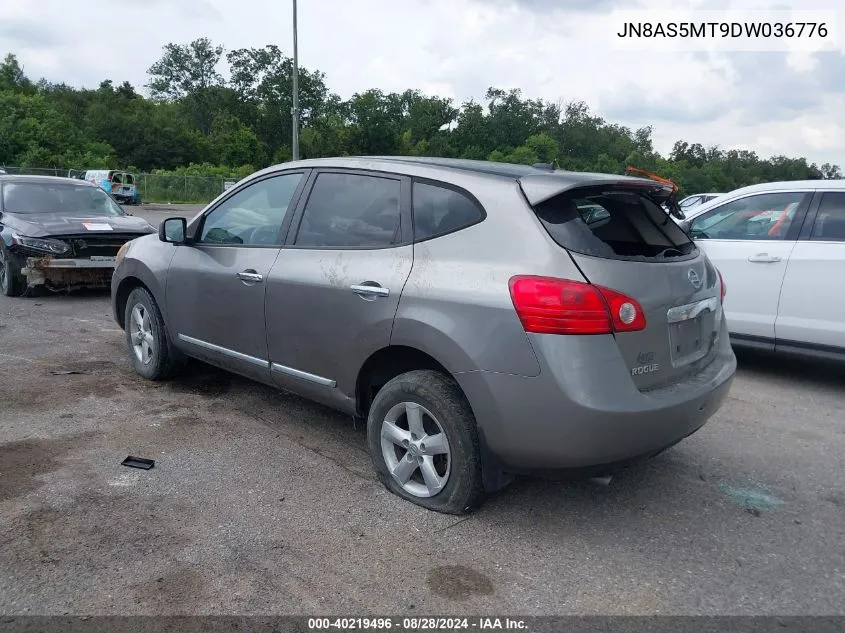 2013 Nissan Rogue S VIN: JN8AS5MT9DW036776 Lot: 40219496