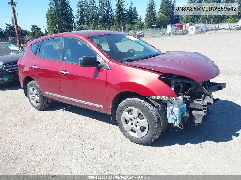 2013 Nissan Rogue S VIN: JN8AS5MV0DW659642 Lot: 40233138