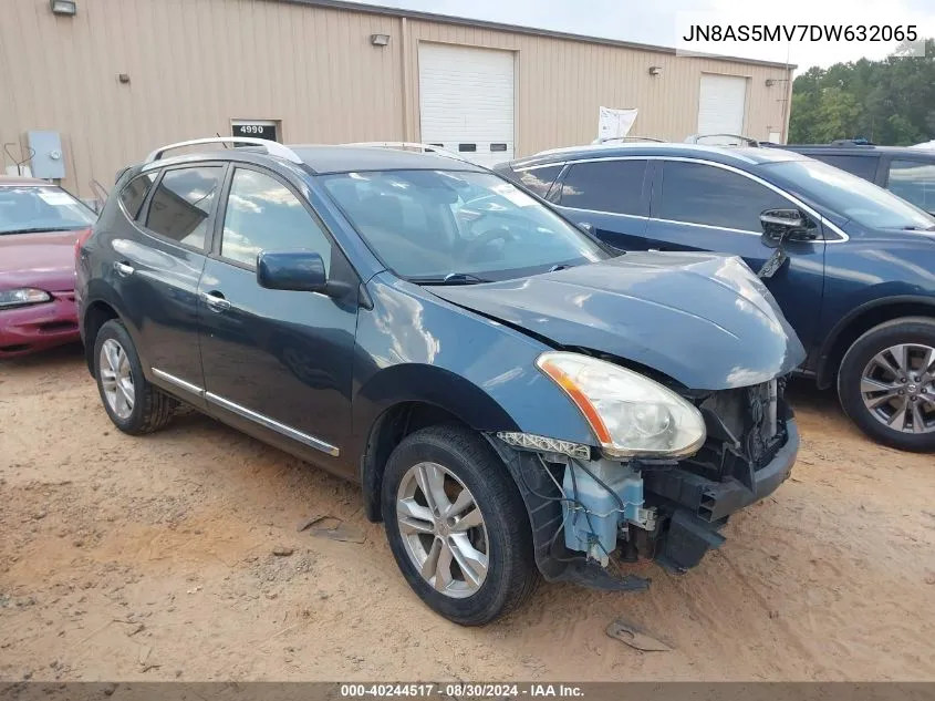 2013 Nissan Rogue Sv VIN: JN8AS5MV7DW632065 Lot: 40244517