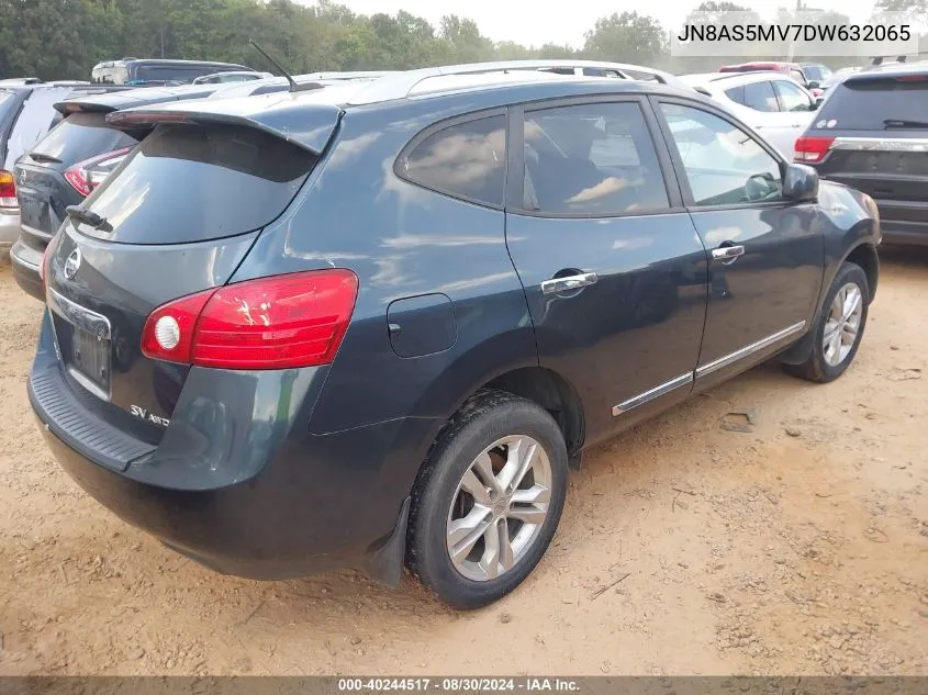 2013 Nissan Rogue Sv VIN: JN8AS5MV7DW632065 Lot: 40244517