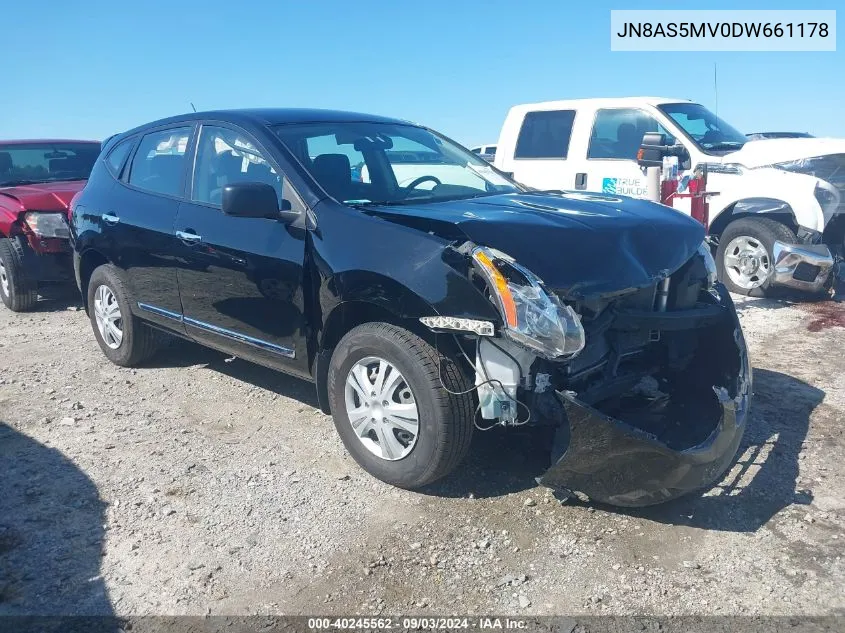 JN8AS5MV0DW661178 2013 Nissan Rogue S