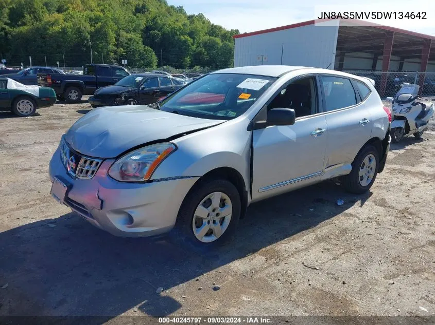 JN8AS5MV5DW134642 2013 Nissan Rogue S