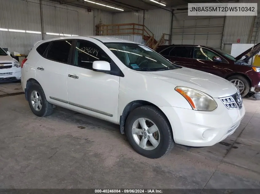 JN8AS5MT2DW510342 2013 Nissan Rogue S