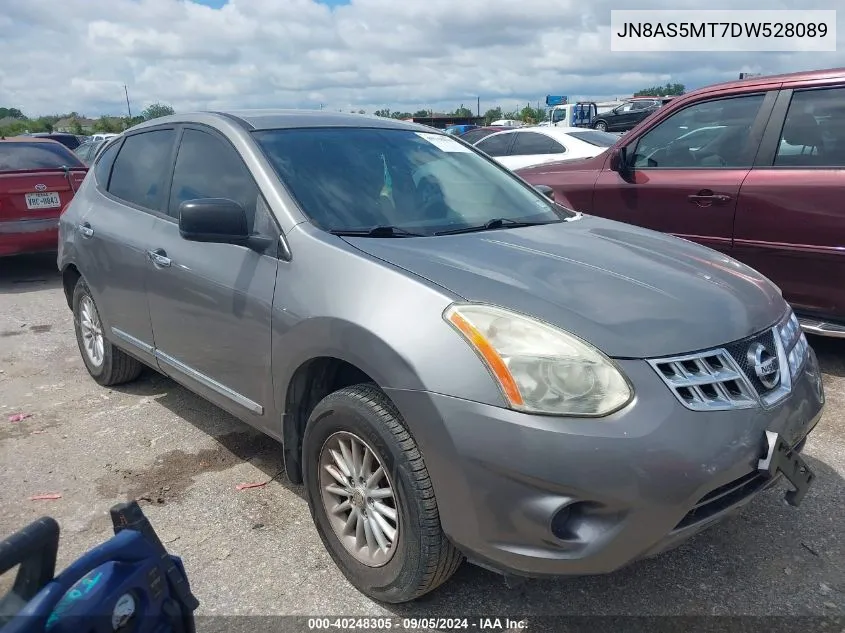 2013 Nissan Rogue S VIN: JN8AS5MT7DW528089 Lot: 40248305