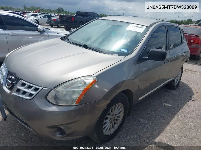 2013 Nissan Rogue S VIN: JN8AS5MT7DW528089 Lot: 40248305