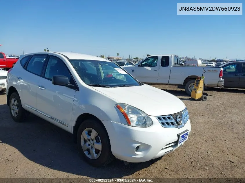 2013 Nissan Rogue S VIN: JN8AS5MV2DW660923 Lot: 40252324