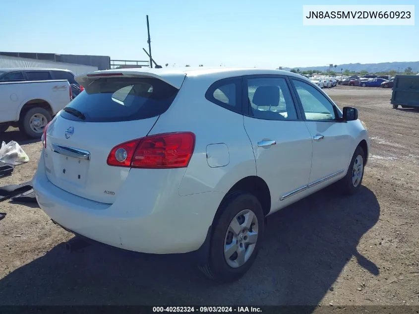 2013 Nissan Rogue S VIN: JN8AS5MV2DW660923 Lot: 40252324