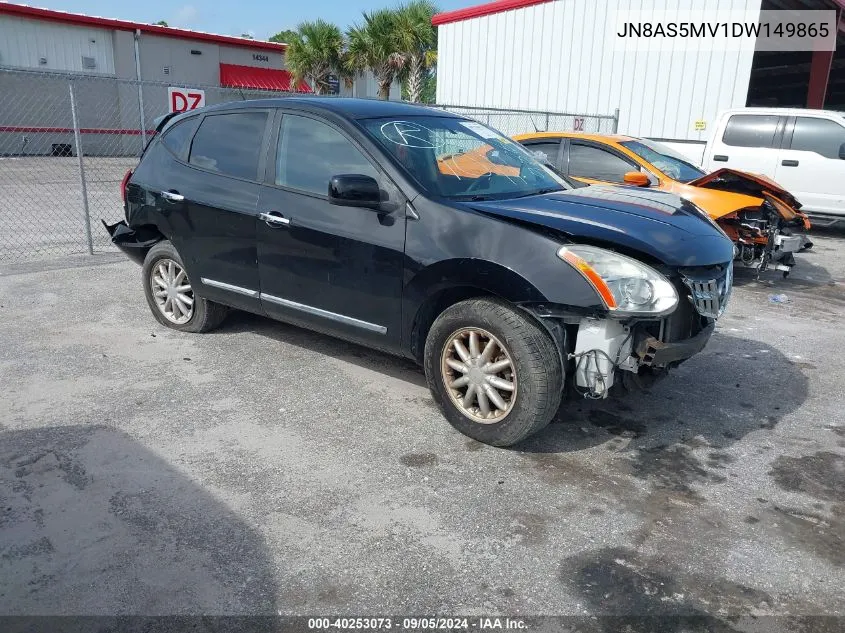 JN8AS5MV1DW149865 2013 Nissan Rogue S/Sv