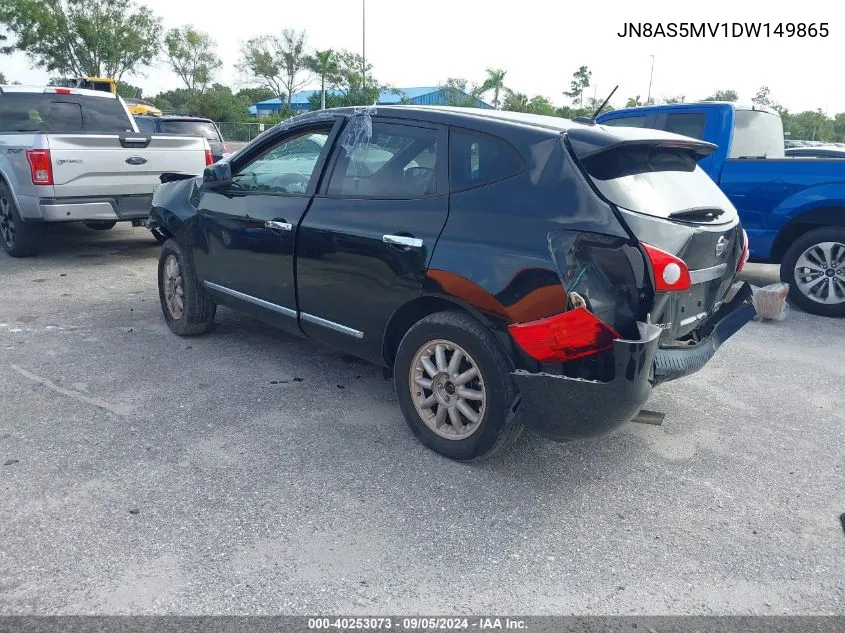 2013 Nissan Rogue S/Sv VIN: JN8AS5MV1DW149865 Lot: 40253073