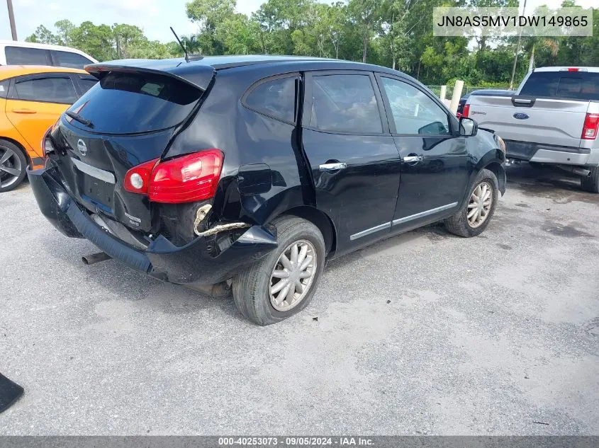 2013 Nissan Rogue S/Sv VIN: JN8AS5MV1DW149865 Lot: 40253073