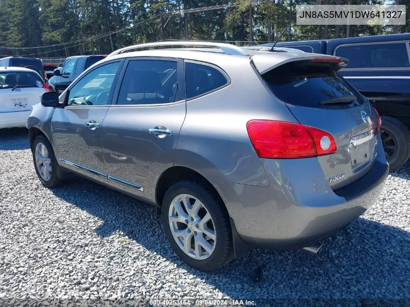 2013 Nissan Rogue Sv W/Sl Pkg VIN: JN8AS5MV1DW641327 Lot: 40253154