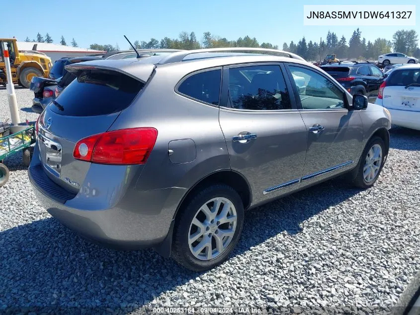 2013 Nissan Rogue Sv W/Sl Pkg VIN: JN8AS5MV1DW641327 Lot: 40253154