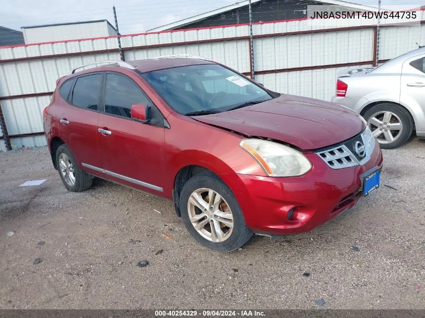 2013 Nissan Rogue Sv VIN: JN8AS5MT4DW544735 Lot: 40254329