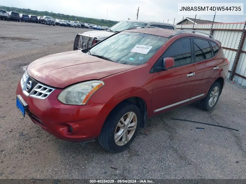 2013 Nissan Rogue Sv VIN: JN8AS5MT4DW544735 Lot: 40254329