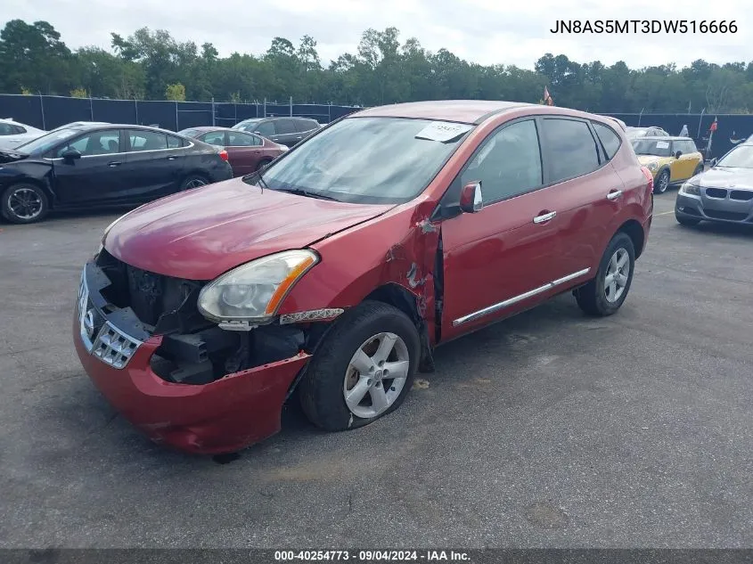 2013 Nissan Rogue S VIN: JN8AS5MT3DW516666 Lot: 40254773