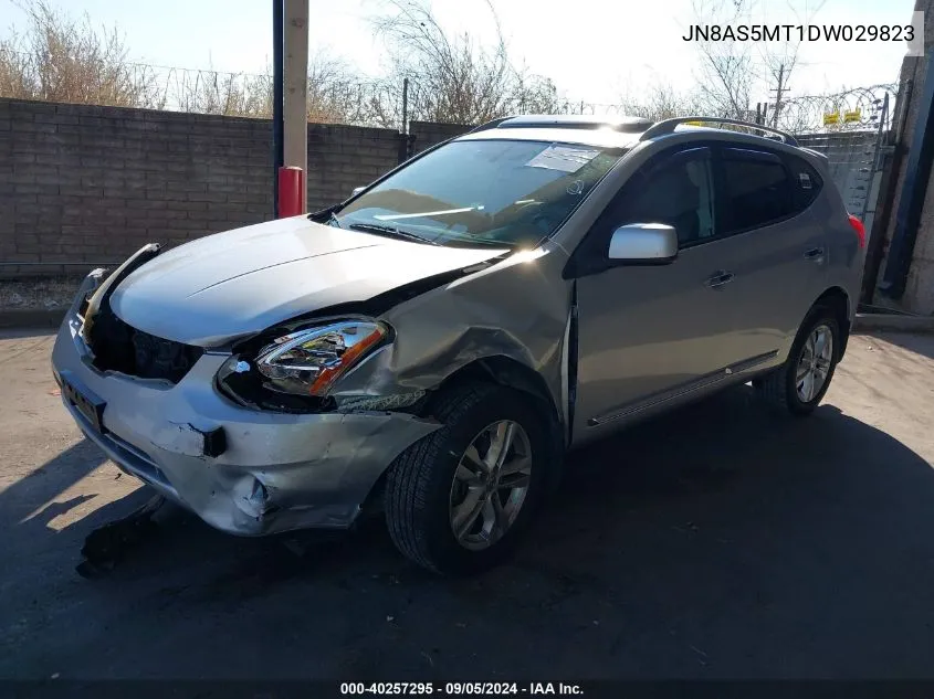 2013 Nissan Rogue Sv VIN: JN8AS5MT1DW029823 Lot: 40257295