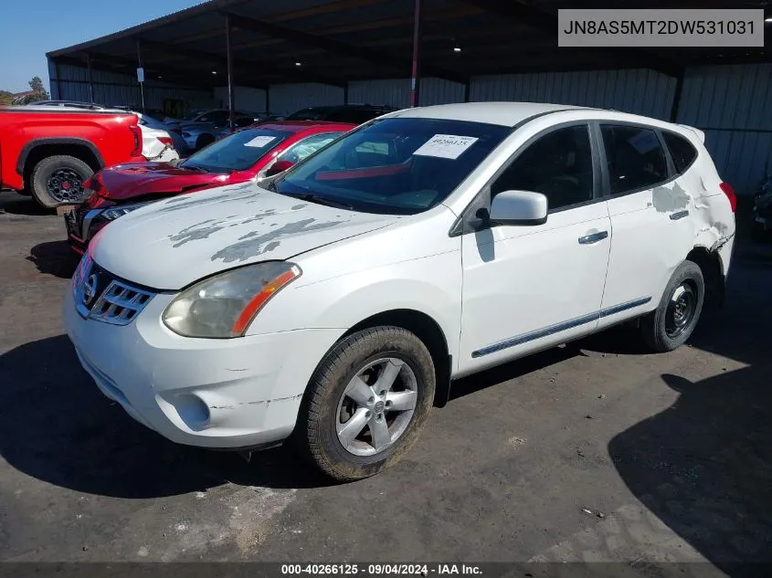 JN8AS5MT2DW531031 2013 Nissan Rogue S