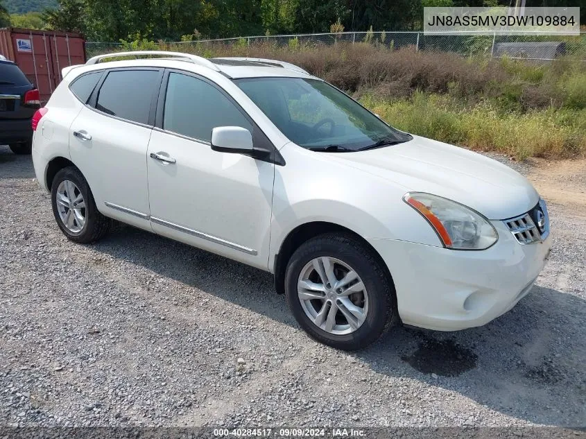 2013 Nissan Rogue Sv VIN: JN8AS5MV3DW109884 Lot: 40284517