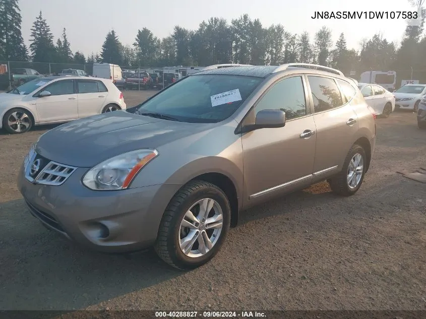 2013 Nissan Rogue Sv VIN: JN8AS5MV1DW107583 Lot: 40288827