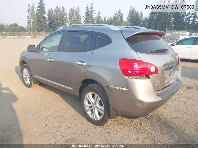 2013 Nissan Rogue Sv VIN: JN8AS5MV1DW107583 Lot: 40288827