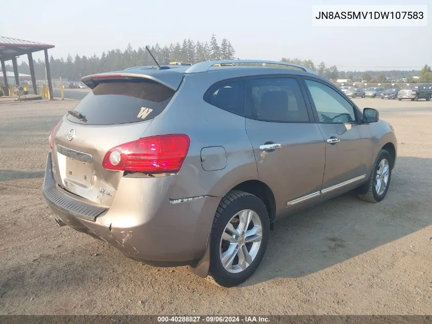 2013 Nissan Rogue Sv VIN: JN8AS5MV1DW107583 Lot: 40288827