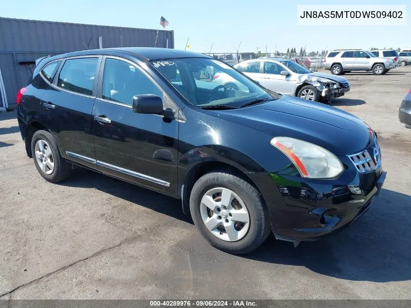 2013 Nissan Rogue S VIN: JN8AS5MT0DW509402 Lot: 40289976