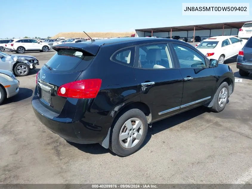 2013 Nissan Rogue S VIN: JN8AS5MT0DW509402 Lot: 40289976