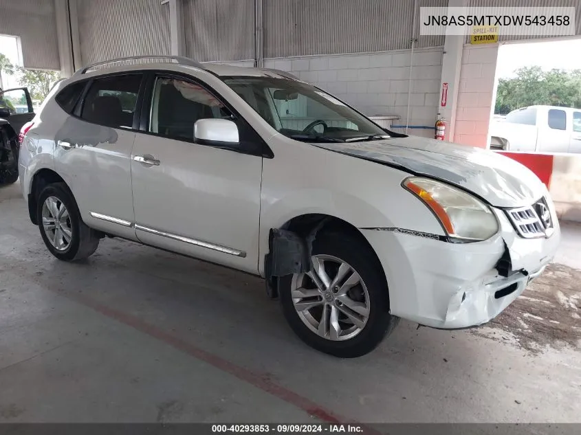 2013 Nissan Rogue Sv VIN: JN8AS5MTXDW543458 Lot: 40293853