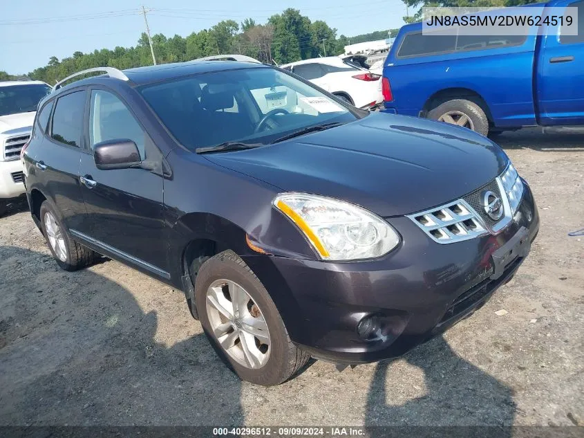 2013 Nissan Rogue Sv VIN: JN8AS5MV2DW624519 Lot: 40296512