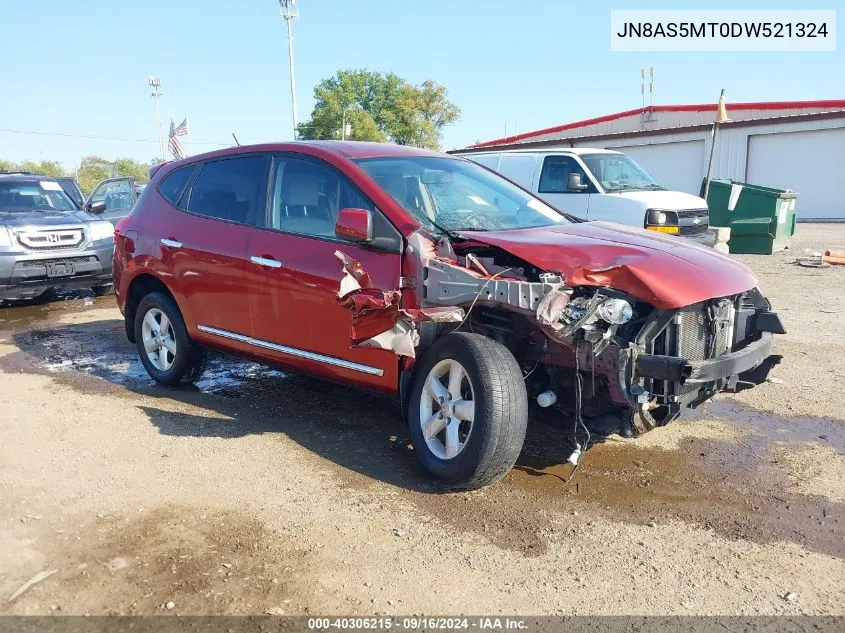 2013 Nissan Rogue S/Sv VIN: JN8AS5MT0DW521324 Lot: 40306215