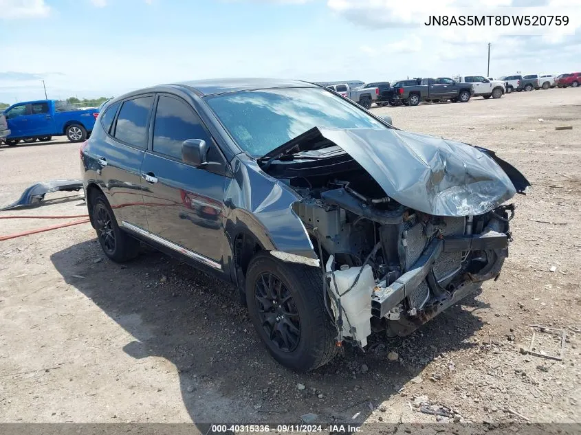 2013 Nissan Rogue S VIN: JN8AS5MT8DW520759 Lot: 40315336