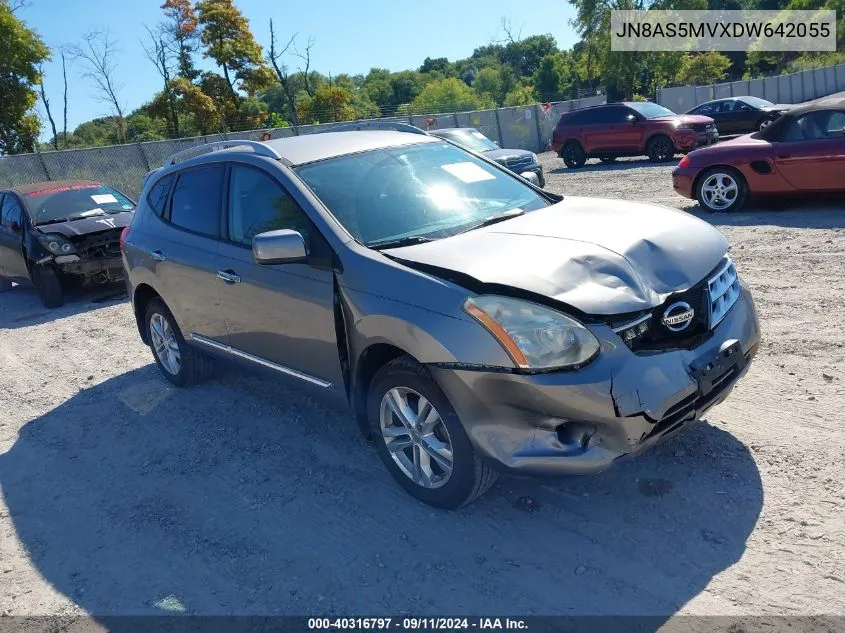 JN8AS5MVXDW642055 2013 Nissan Rogue S/Sv