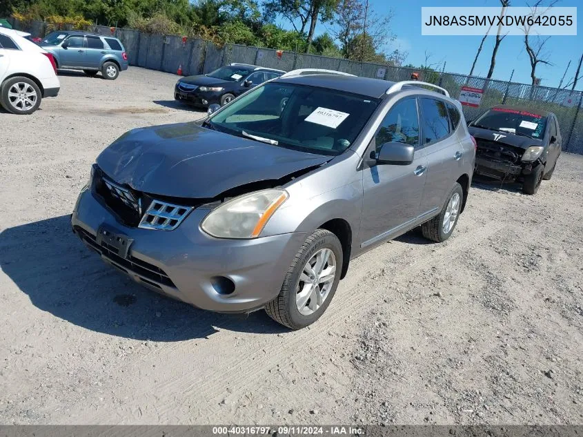 2013 Nissan Rogue S/Sv VIN: JN8AS5MVXDW642055 Lot: 40316797