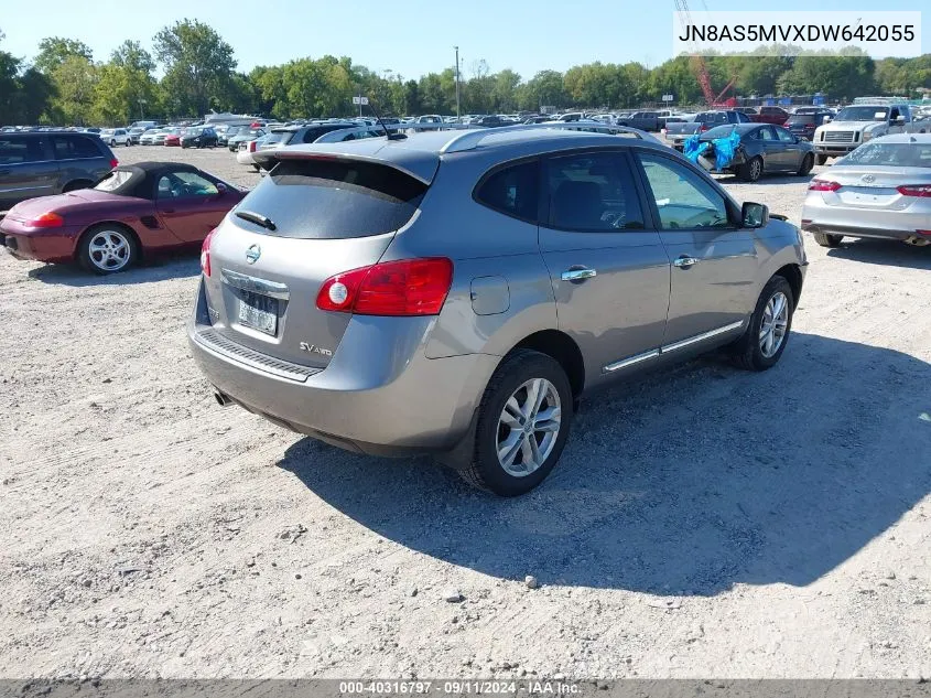 2013 Nissan Rogue S/Sv VIN: JN8AS5MVXDW642055 Lot: 40316797