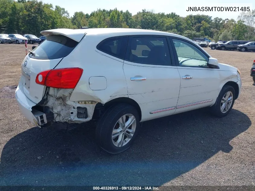 2013 Nissan Rogue Sv VIN: JN8AS5MT0DW021485 Lot: 40326913