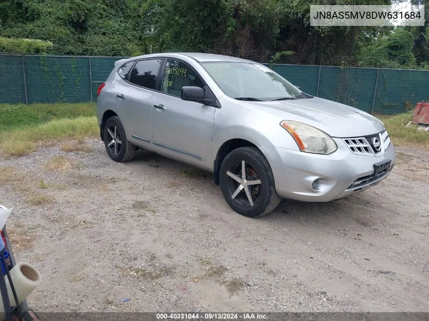 2013 Nissan Rogue S VIN: JN8AS5MV8DW631684 Lot: 40331044