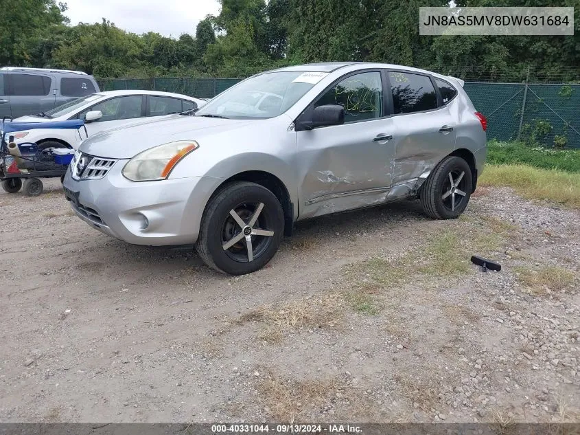 2013 Nissan Rogue S VIN: JN8AS5MV8DW631684 Lot: 40331044