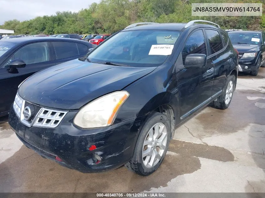 JN8AS5MV9DW614764 2013 Nissan Rogue Sv W/Sl Pkg