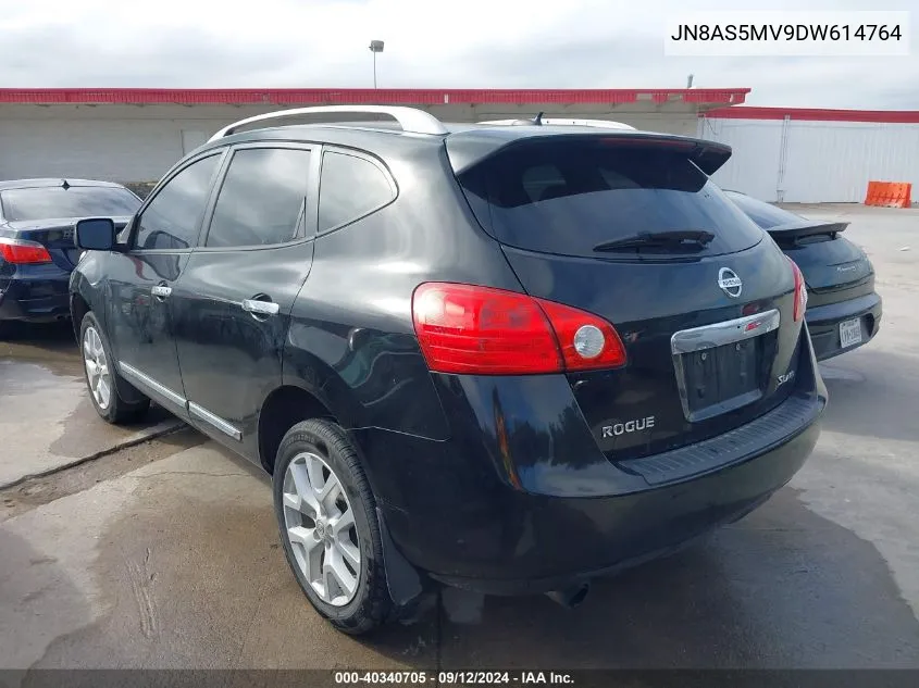 JN8AS5MV9DW614764 2013 Nissan Rogue Sv W/Sl Pkg