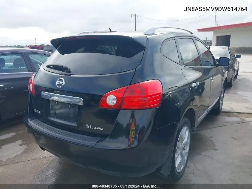 JN8AS5MV9DW614764 2013 Nissan Rogue Sv W/Sl Pkg