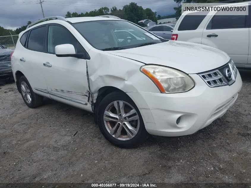 JN8AS5MT0DW007800 2013 Nissan Rogue Sv