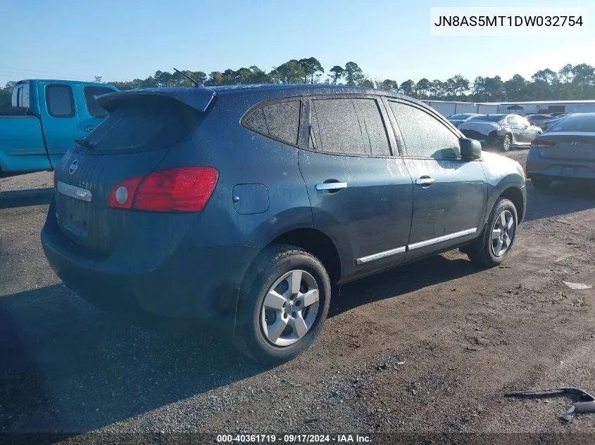 2013 Nissan Rogue S VIN: JN8AS5MT1DW032754 Lot: 40361719