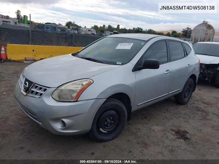 JN8AS5MT4DW508138 2013 Nissan Rogue S