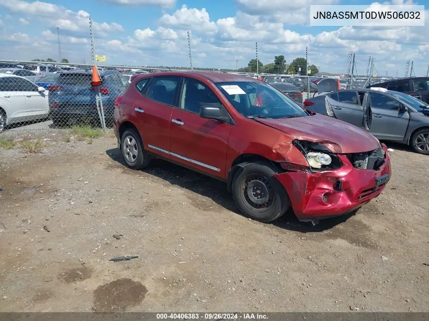 2013 Nissan Rogue S VIN: JN8AS5MT0DW506032 Lot: 40406383