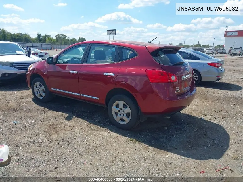 2013 Nissan Rogue S VIN: JN8AS5MT0DW506032 Lot: 40406383