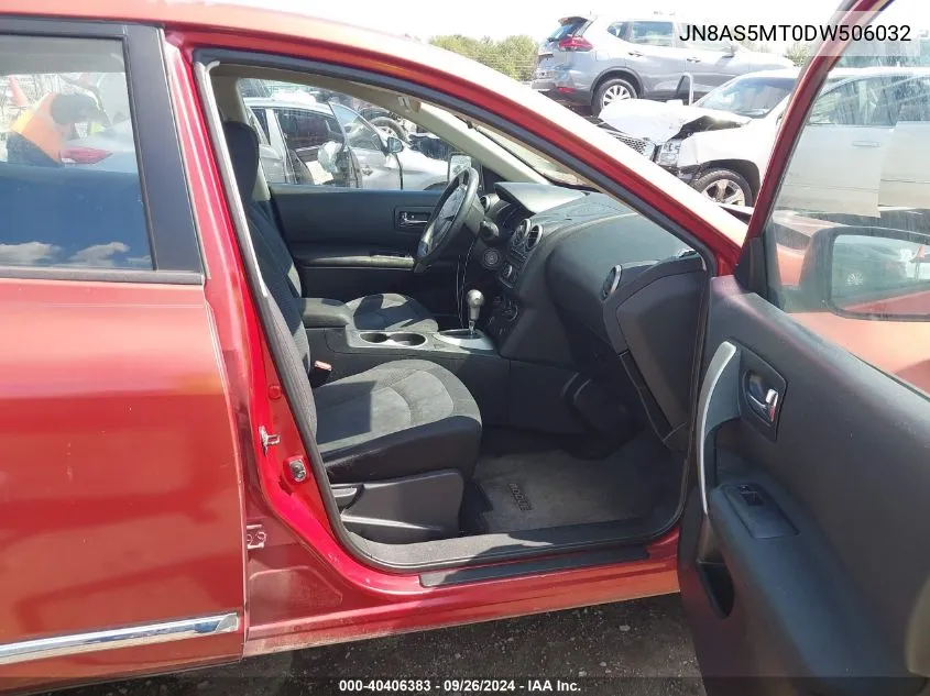 JN8AS5MT0DW506032 2013 Nissan Rogue S