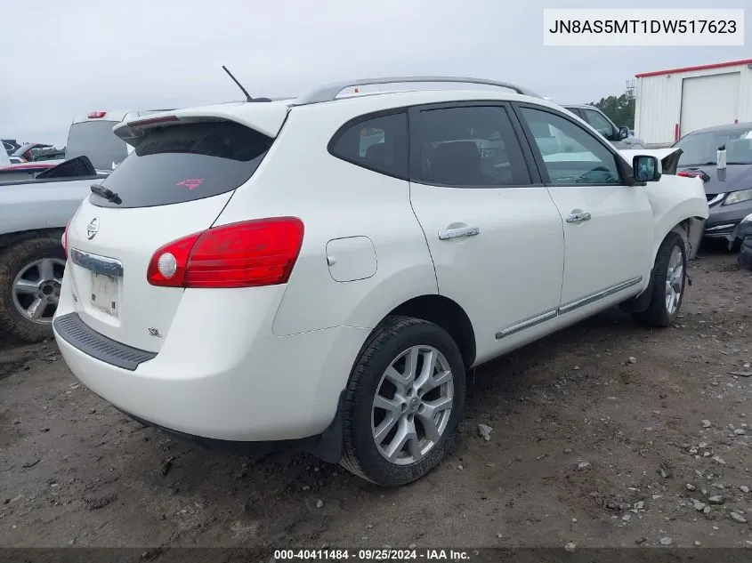 JN8AS5MT1DW517623 2013 Nissan Rogue Sv W/Sl Pkg