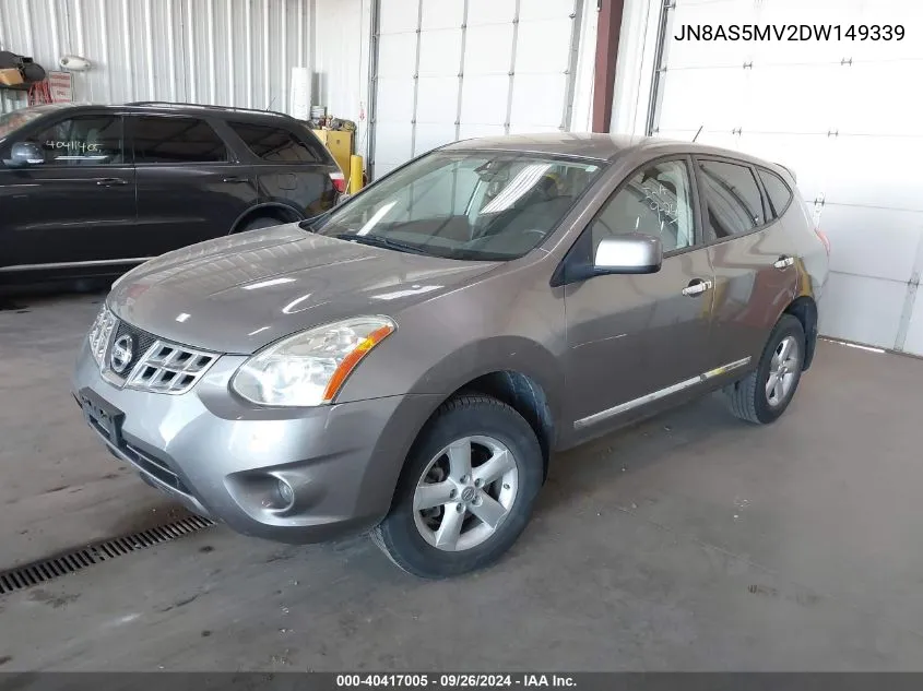 2013 Nissan Rogue S VIN: JN8AS5MV2DW149339 Lot: 40417005